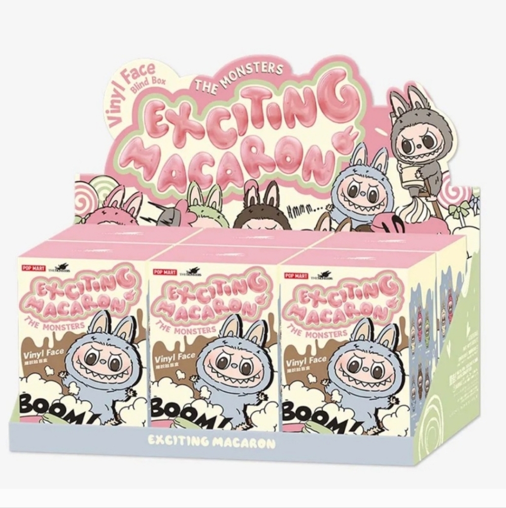 Exciting Macaron Labubu 100% Authentic Blind Box - Picture 2 of 10